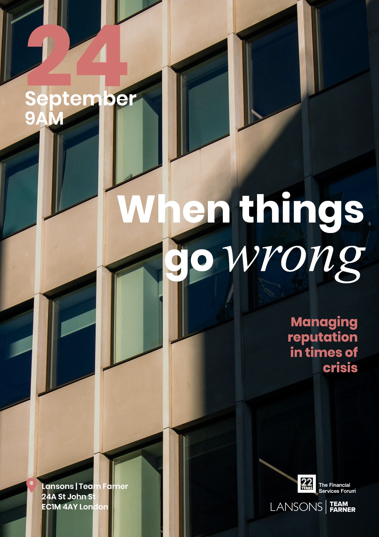 When things go wrong: Managing reputation in times of crisis