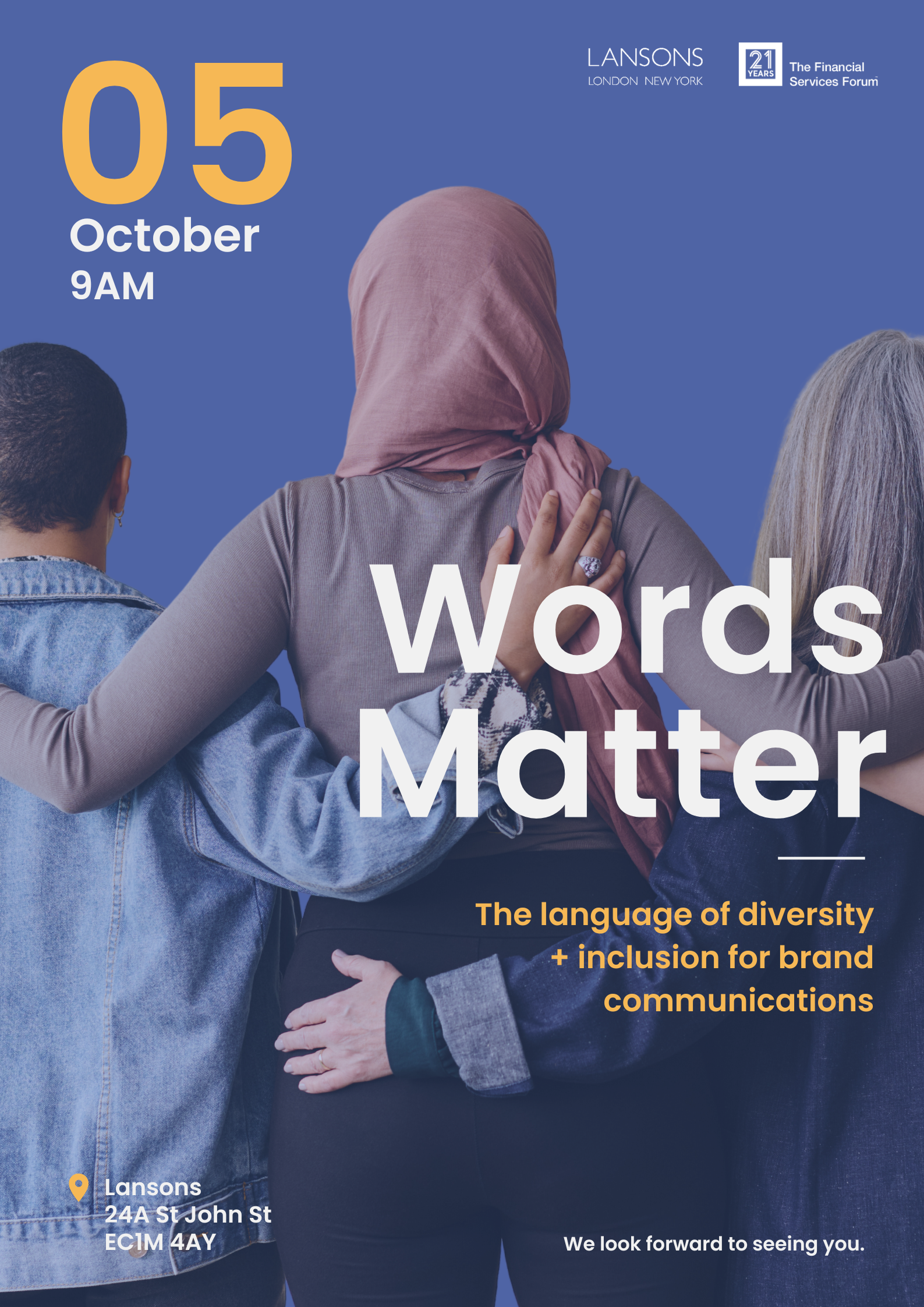 Lansons Event Words Matter 2023