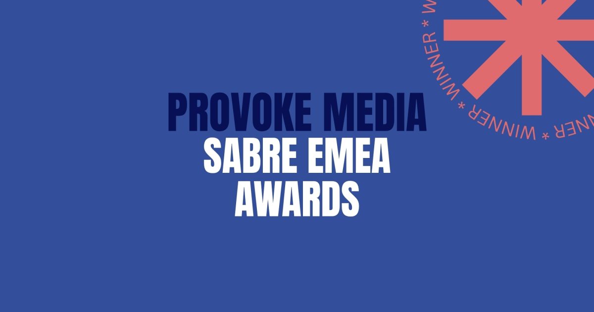 Lansons | Lansons win at PRovoke SABRE EMEA Awards