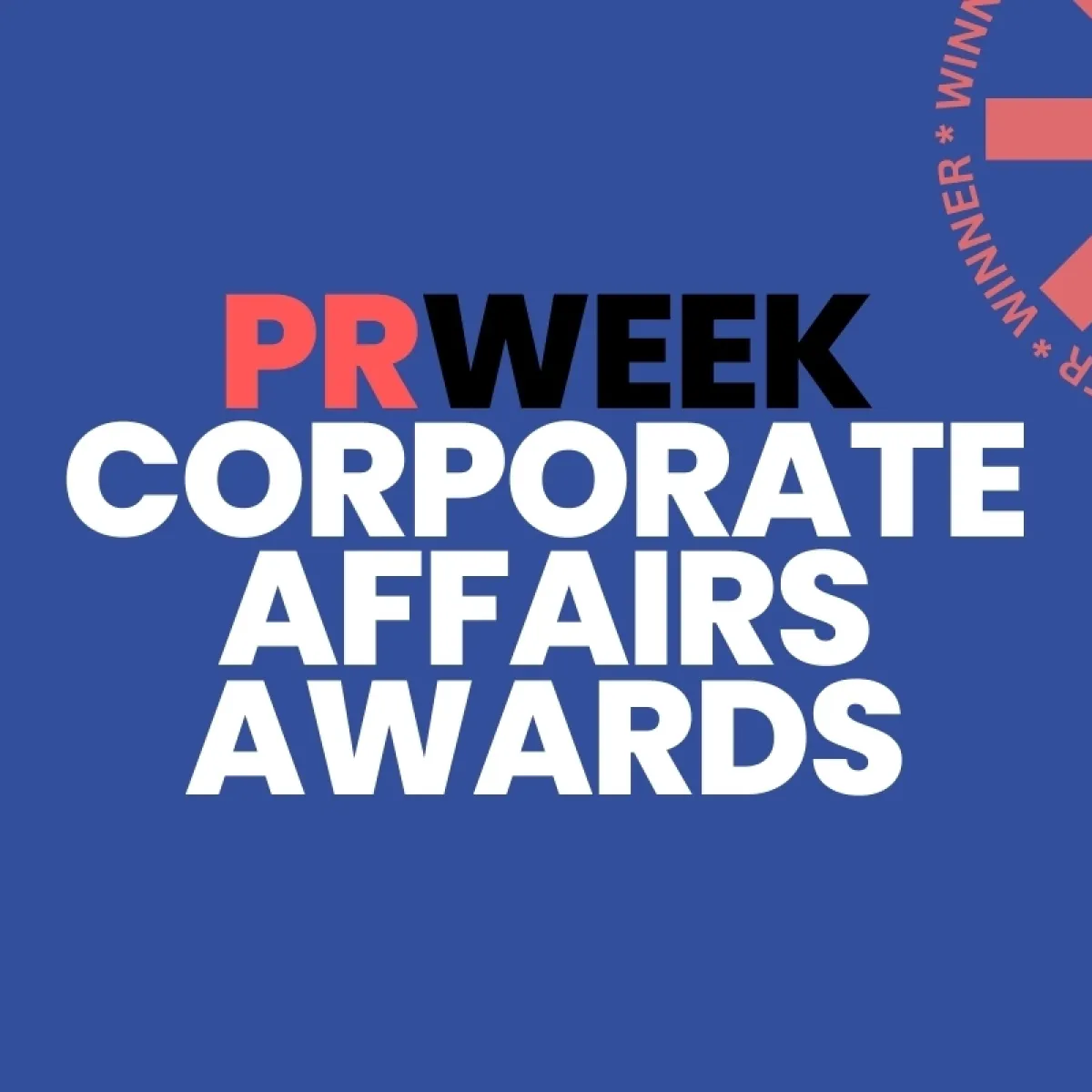 PRWeek Corporate Affairs Awards