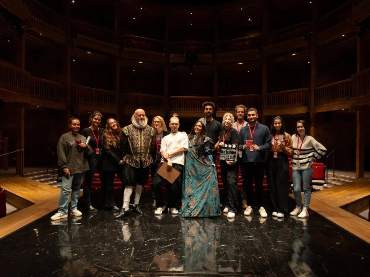 Lansons Team at Royal Shakespeare Theatre with Bill Bailey and Scarlett Moffat 2024