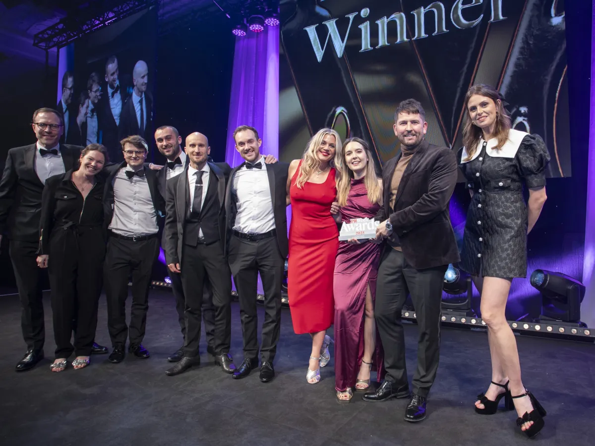 Lansons and Sky Bet teams at PRWeek UK Awards 2025