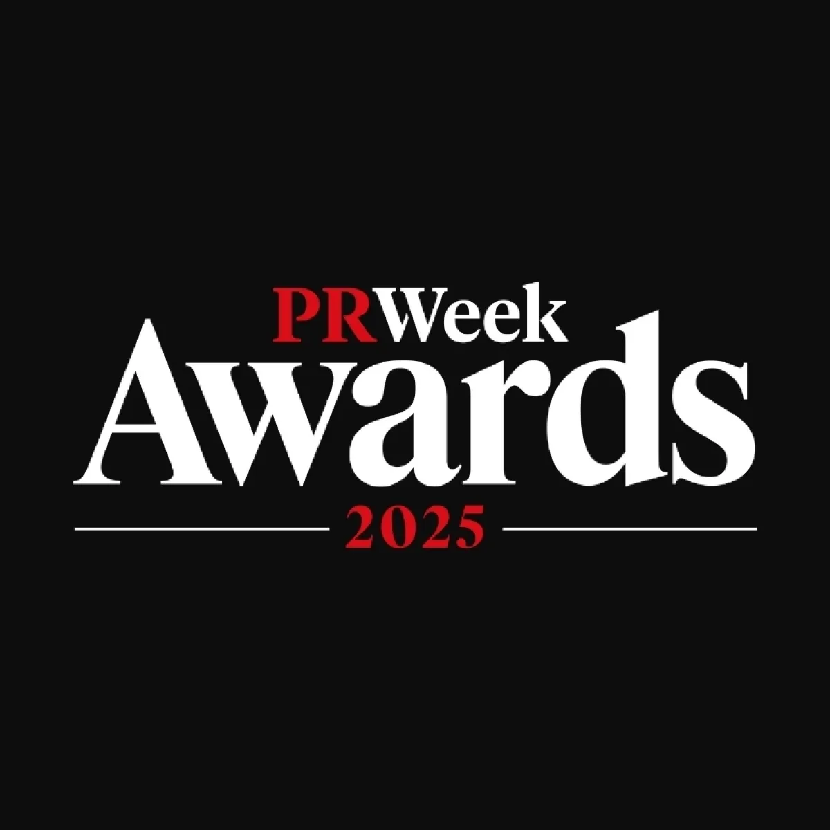 PR Week UK Awards 2025