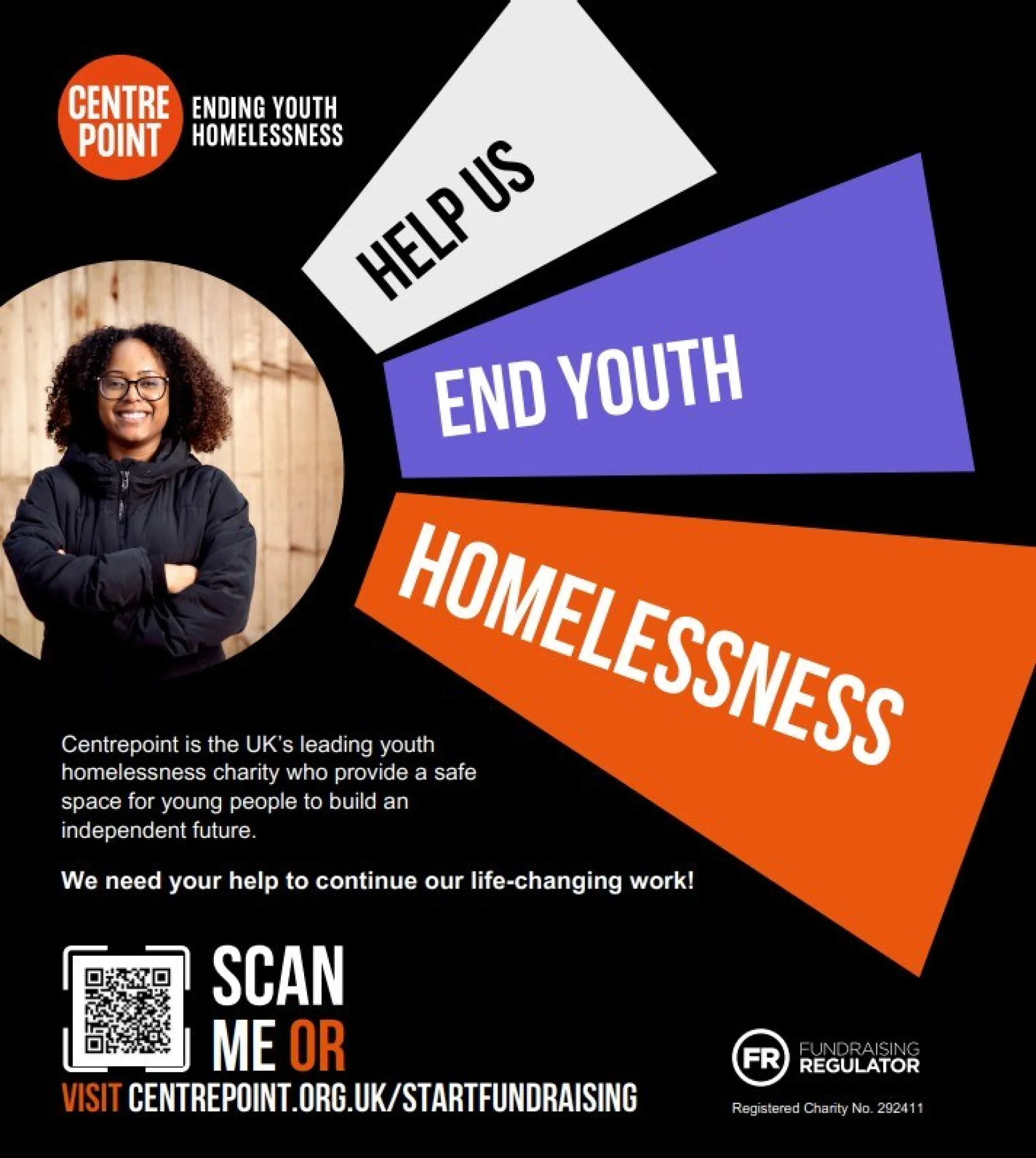 Lansons Donation to Centrepoint 2021 Charity of the Year