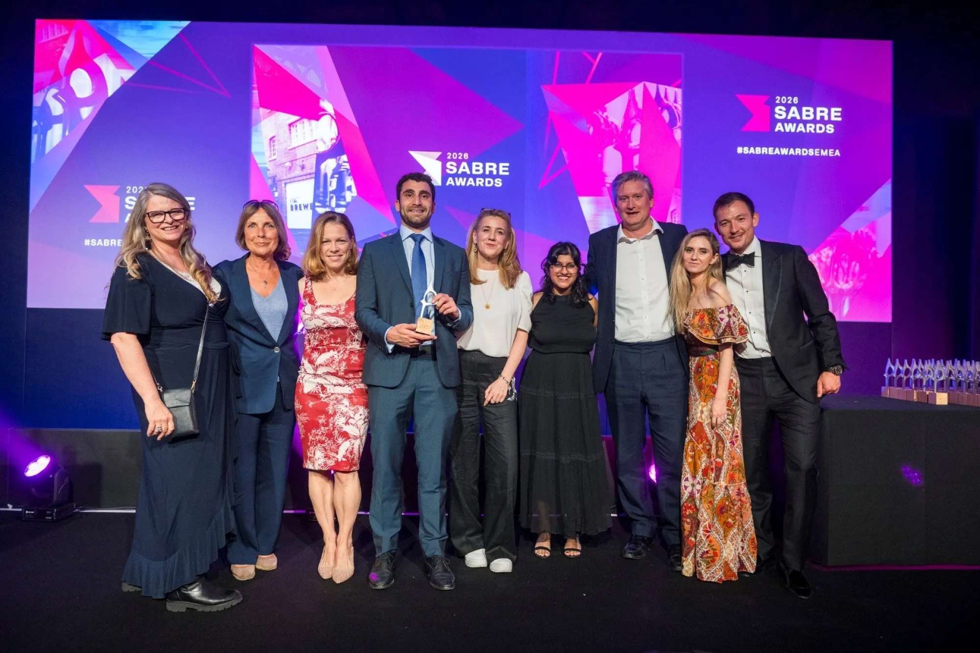 PRovoke Sabre EMEA Award Winners