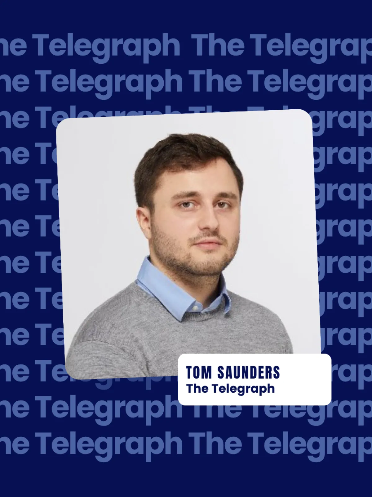 Tom Saunders, The Telegraph